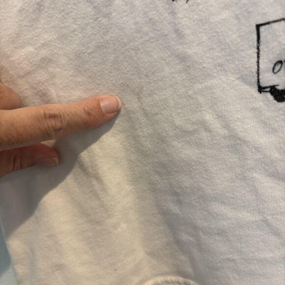 Star Wars Darth Vader Shirt Mens Medium White Uniqlo UT Graphic Quote Tee READ - Picture 6 of 13